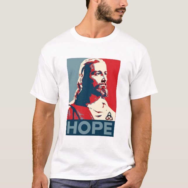 Jesus hopp t shirt (Framsida)