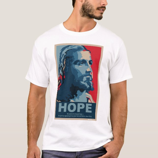 Jesus hopp tee shirt (Framsida)