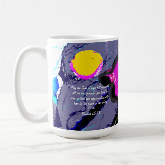 Jesus hoppas vatten kaffemugg