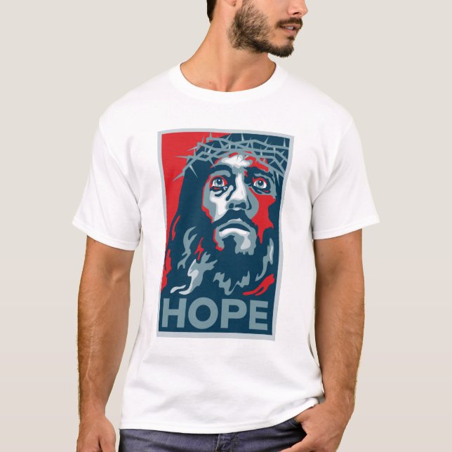 Jesus hoppskjorta t-shirt (Framsida)