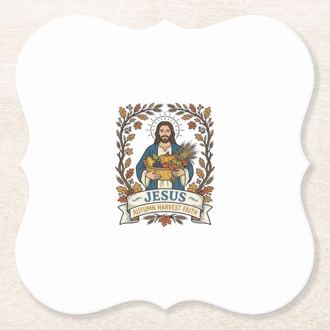 Jesus Höstskörd Tro Jesus Höstskörd Ch Underlägg Papper (Framsida)