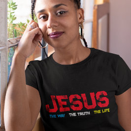 Jesus hur sanningen om livets gungning t shirt