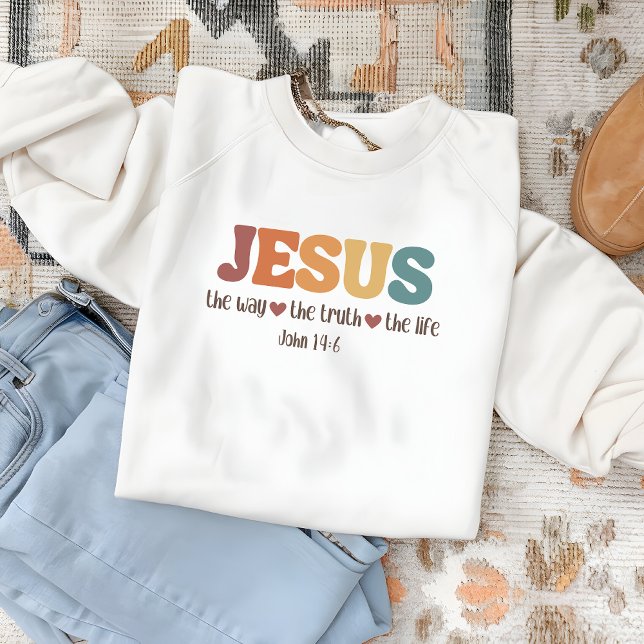 Jesus hur sanningen om livets kvinnas halsband t shirt (Skapare uppladdad)