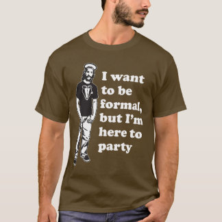 jesus i en formell smoking - men här att festa t-shirt