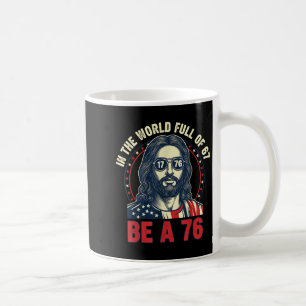 Jesus i en värld full av 67 vara 76 Jesus 6 7 Meme Kaffemugg