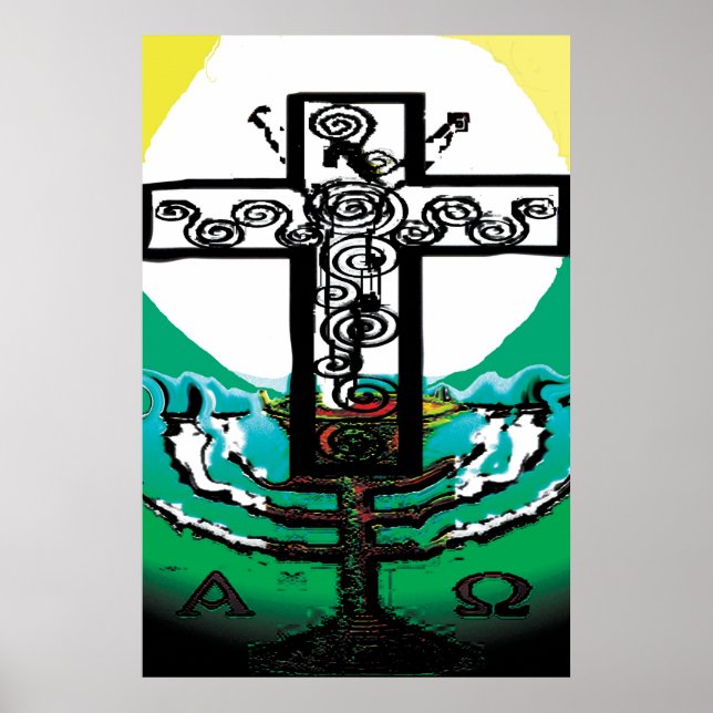 Jesus i Eukarist Poster (Framsidan)