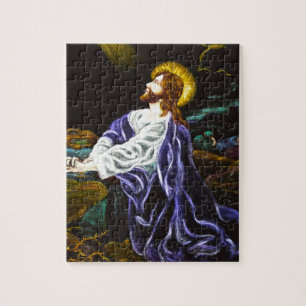 Jesus i Gethsemane Garden Pussel