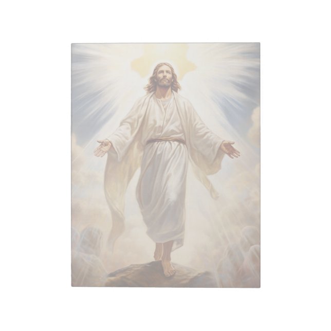Jesus i härlighet anteckningsblock (Roterad)