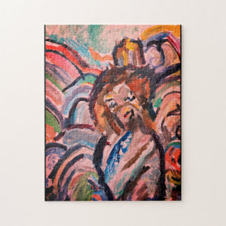 Jesus i himmelens träbox pussel