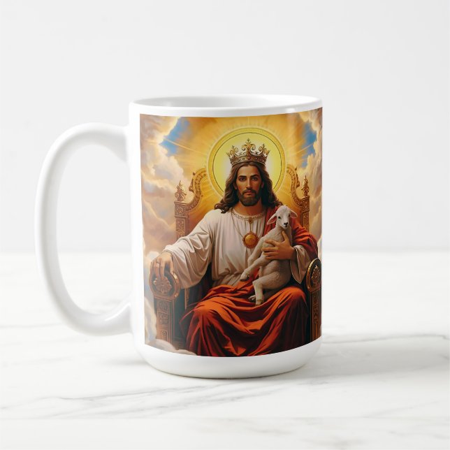 Jesus i himmelriket kaffemugg (Vänster)
