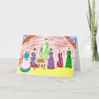 Jesus i Mangerjulkortet Helgkort