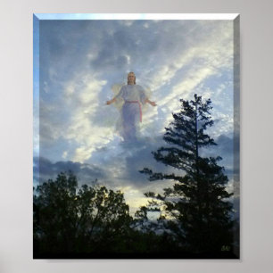 Jesus i molnen poster