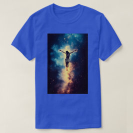 Jesus i rymden Uppståndelsen 01 T Shirt