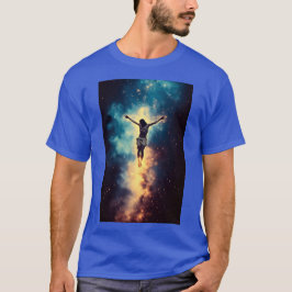 Jesus i rymden Uppståndelsen 01 T Shirt
