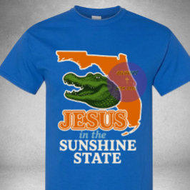 Jesus i solskensstaten - Kristna T Shirt