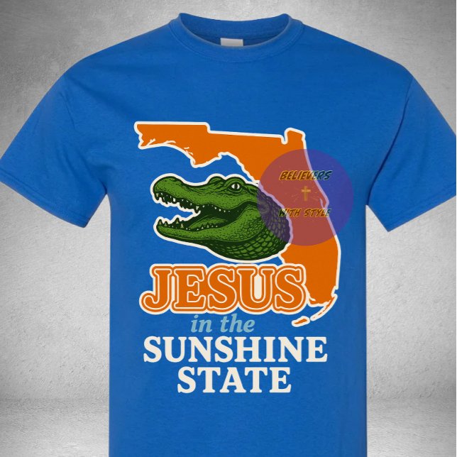 Jesus i solskensstaten - Kristna T Shirt (Skapare uppladdad)