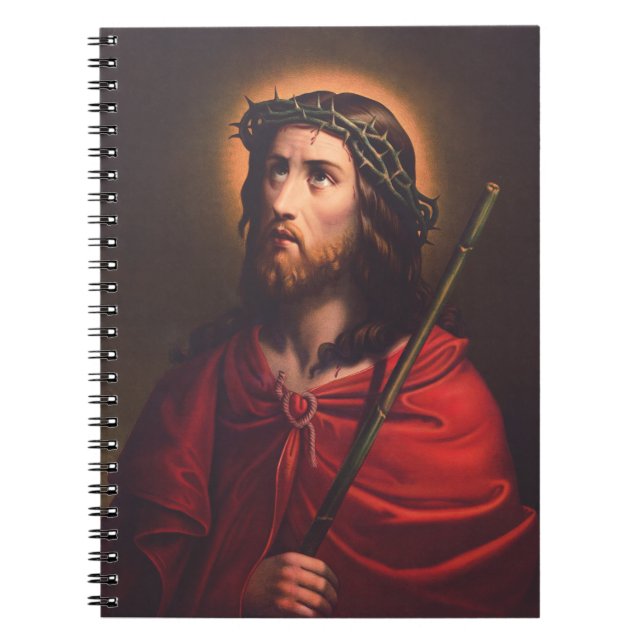 Jesus i törnekrona anteckningsbok (Framsidan)