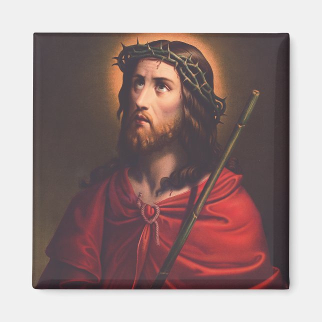 Jesus i törnekrona magnet (Framsidan)