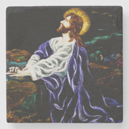 Jesus i trädgården av Gethsemane Underlägg Sten