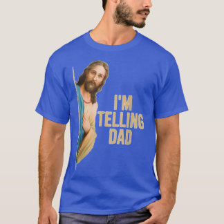 Jesus Imelling Pappa Meme-gåva vintage T Shirt