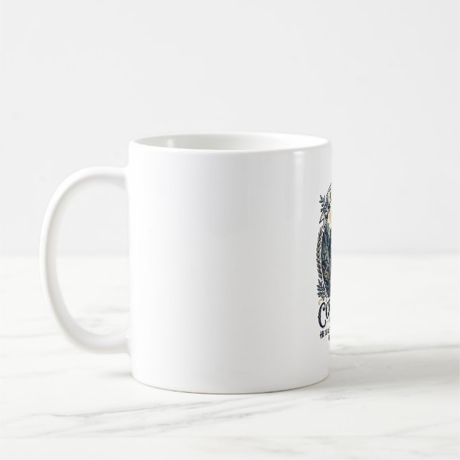 Jesus Immigration Börjar Om Mod Shirt Chri Kaffemugg (Vänster)