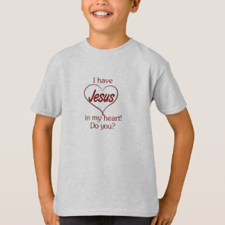 Jesus in My Heart shirt T