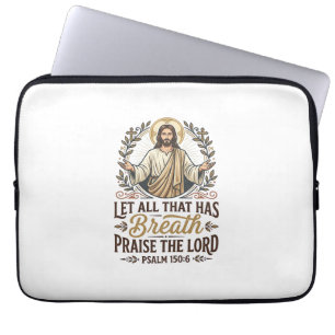 Jesus Indie Folk Akustisk Anbetelse Grafisk T-Shir Laptop Fodral