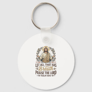 Jesus Indie Folk Akustisk Anbetelse Grafisk T-Shir Nyckelring