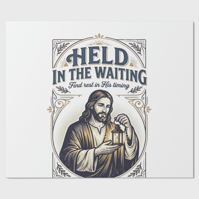 Jesus infertilitet Försöker bli gravid uppmuntran Presentpapper (Platt)