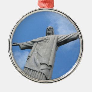 jesus-inlösare julgransprydnad metall