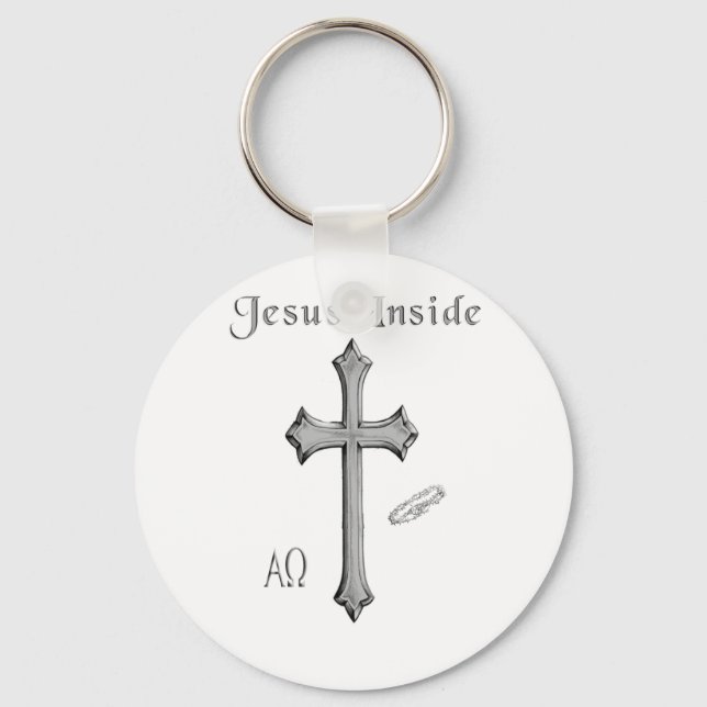 Jesus Insida Nyckelring (Framsida)
