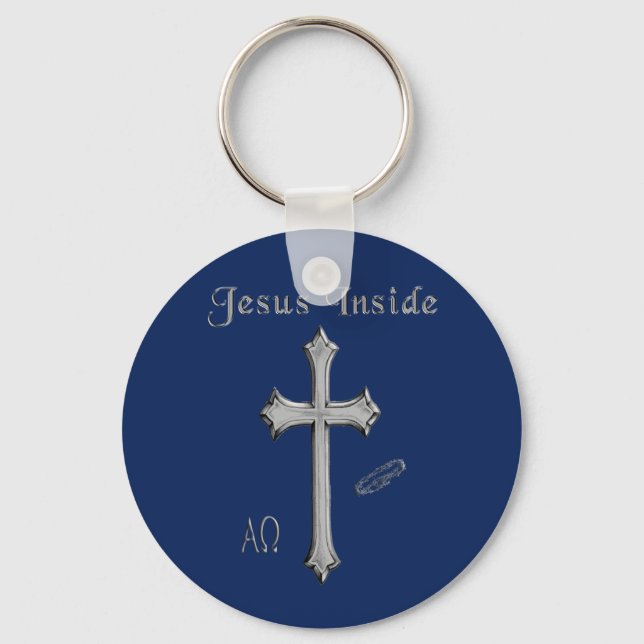 Jesus Insida Nyckelring (Framsida)