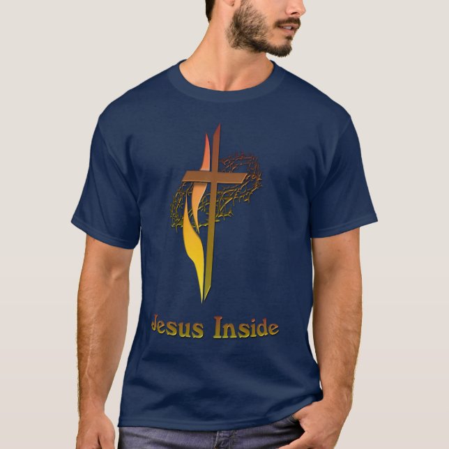 Jesus Insida T Shirt (Framsida)