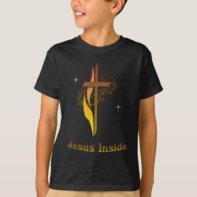 Jesus Insida T Shirt (Framsida)