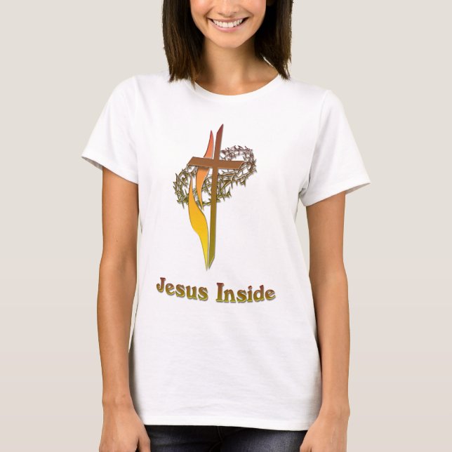 Jesus Insida T Shirt (Framsida)