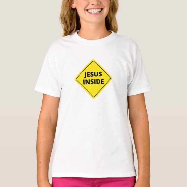 Jesus Insida T Shirt (Framsida)