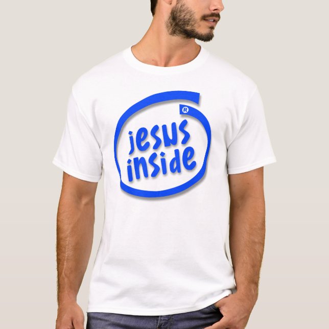 Jesus insida t-shirt (Framsida)
