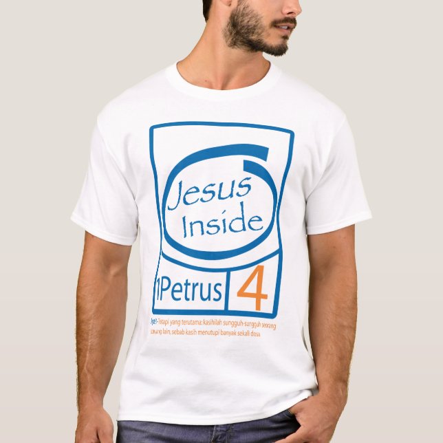Jesus-insida T-shirt (Framsida)