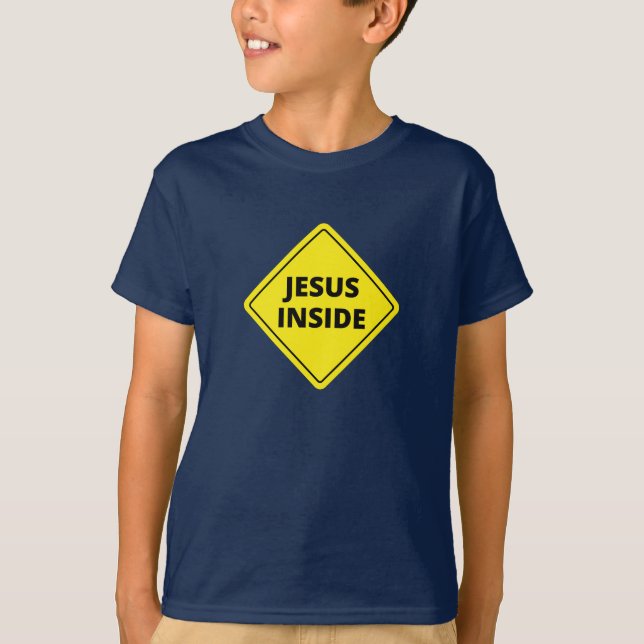 Jesus Insida T Shirt (Framsida)