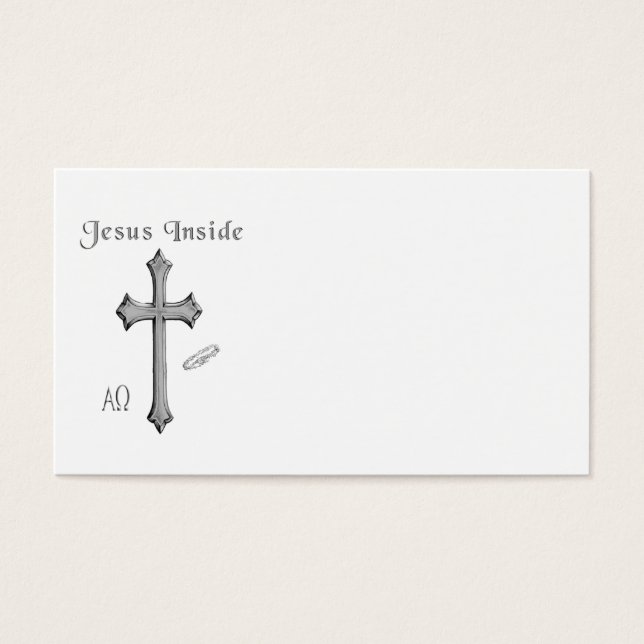 Jesus Insida Visitkort (Framsidan)