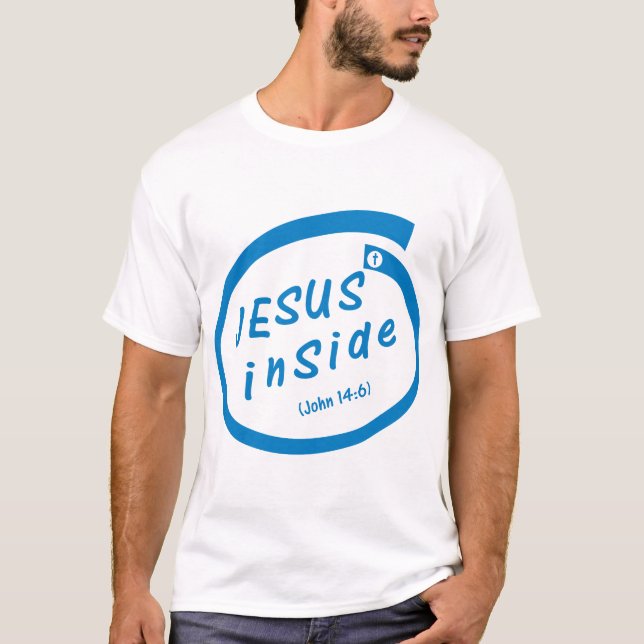 Jesus inside (John 14:6) Tröja (Framsida)