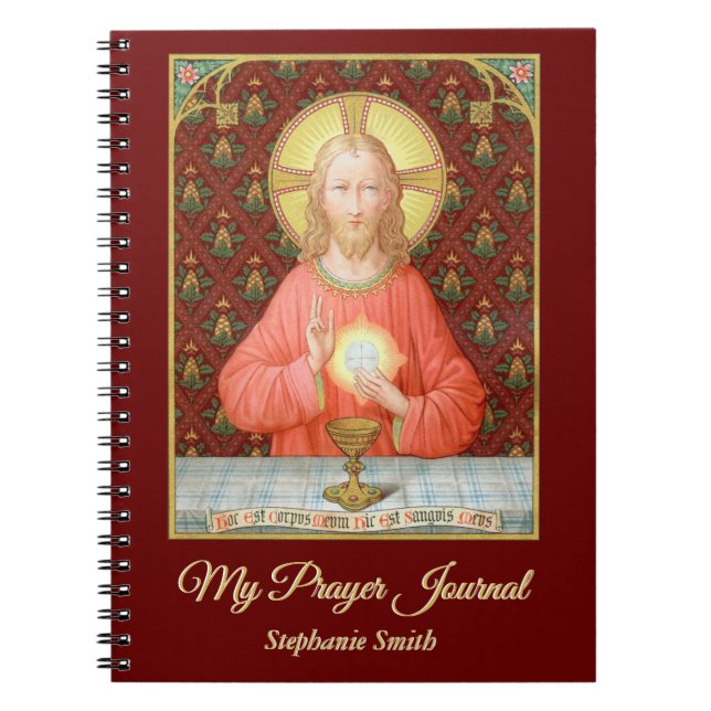 Jesus Instituting Heliga Communion (SAU 045) Anteckningsbok (Framsidan)