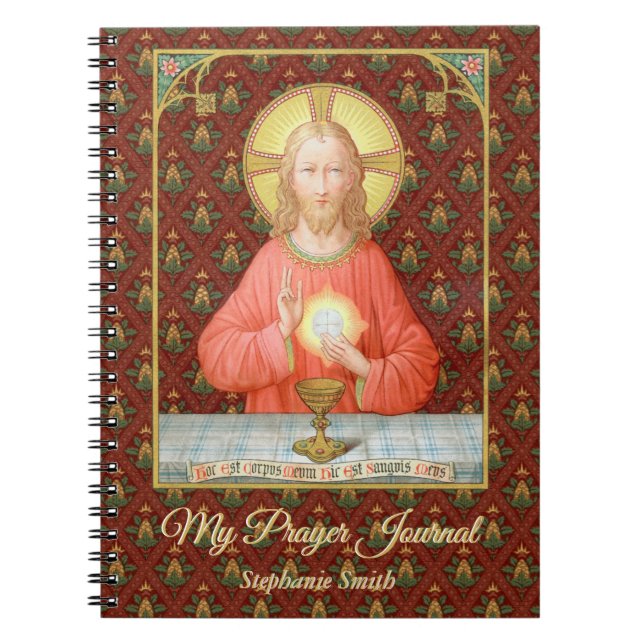 Jesus Instituting Heliga Communion (SAU 045) Anteckningsbok (Framsidan)