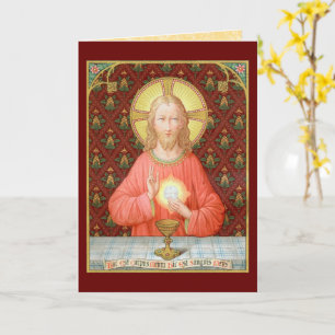 Jesus Instituting Heliga Communion (SAU 045) Kort