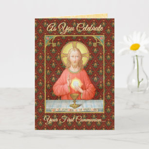 Jesus Instituting Heliga Communion (SAU 045) Kort
