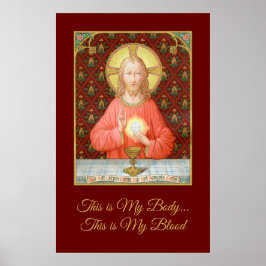 Jesus Instituting Heliga Communion (SAU 045) Poster