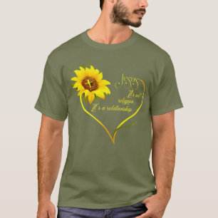 Jesus, inte en religion, dess förhållande t shirt