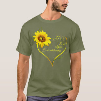 Jesus, inte en religion, dess förhållande t shirt