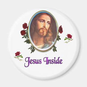 Jesus inuti magnet