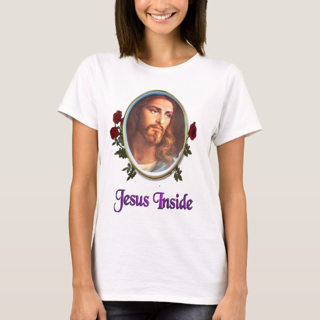 Jesus inuti t shirt (Framsida)